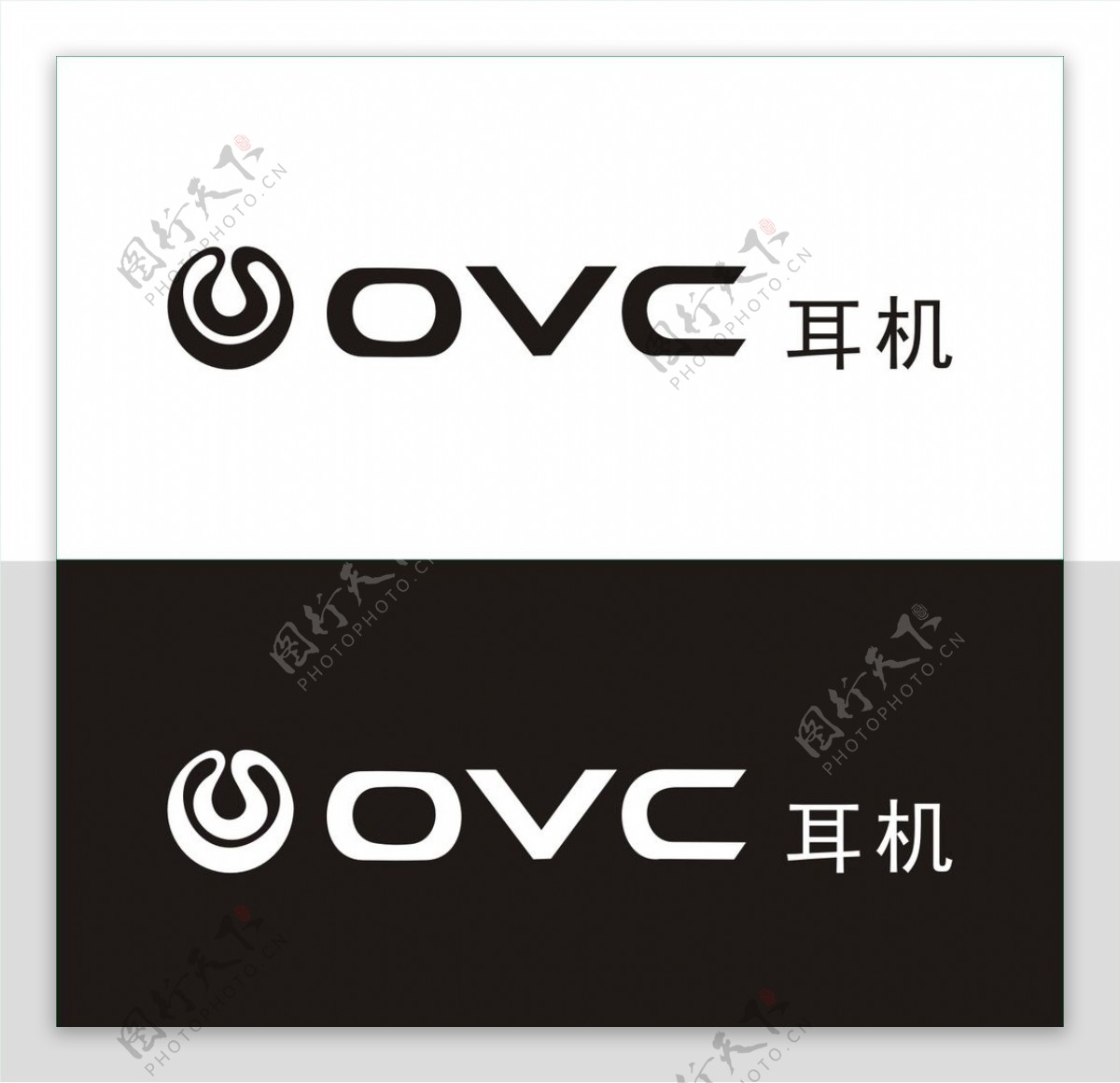 OVC耳机标志