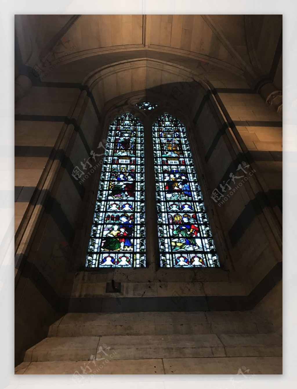 欧式教堂窗格窗户