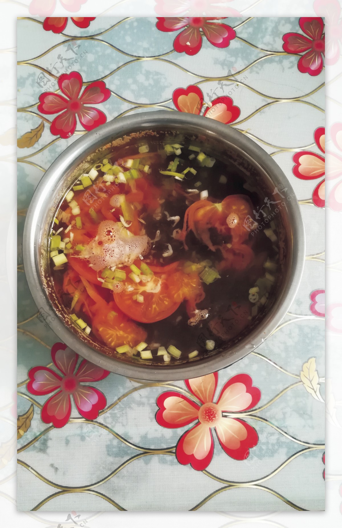 西红柿紫菜汤