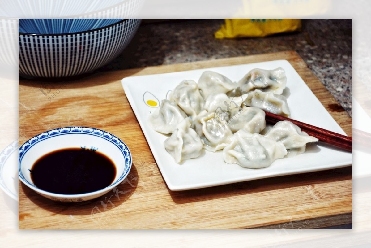 熟饺子角子焦耳扁食煮角