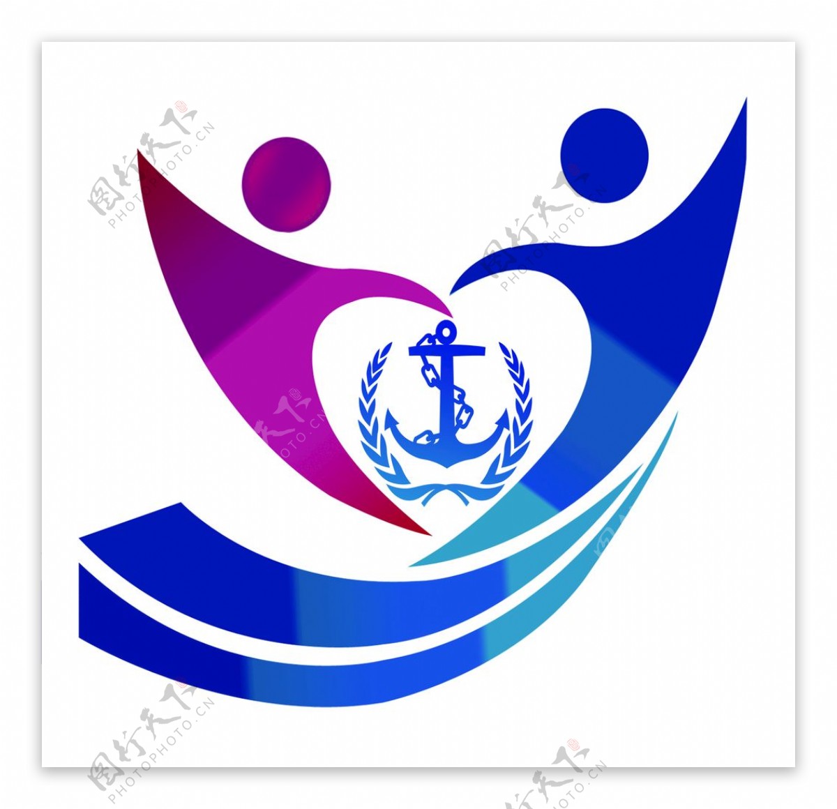 嘉祥港船闸logo