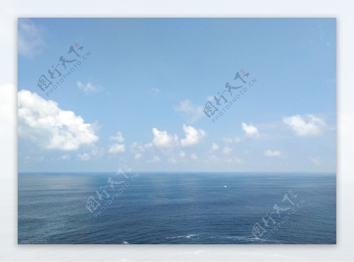 巴厘岛天空蓝天白云