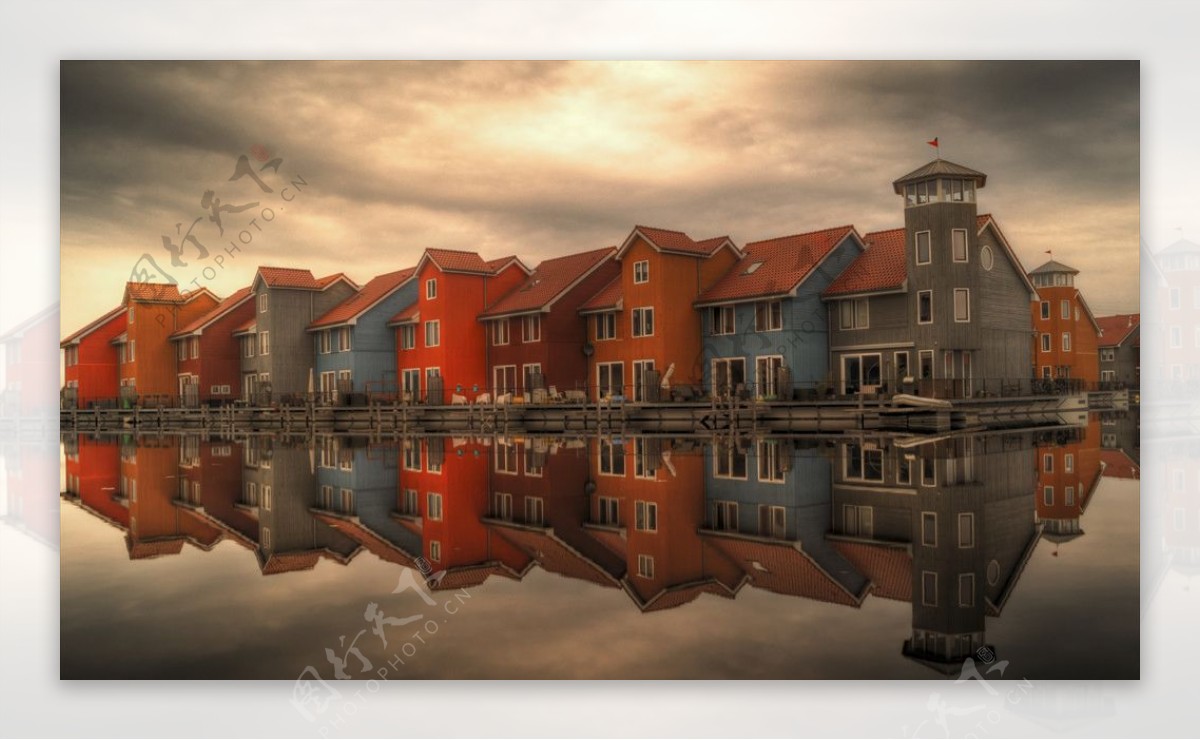 唯美荷兰旅行建筑风景