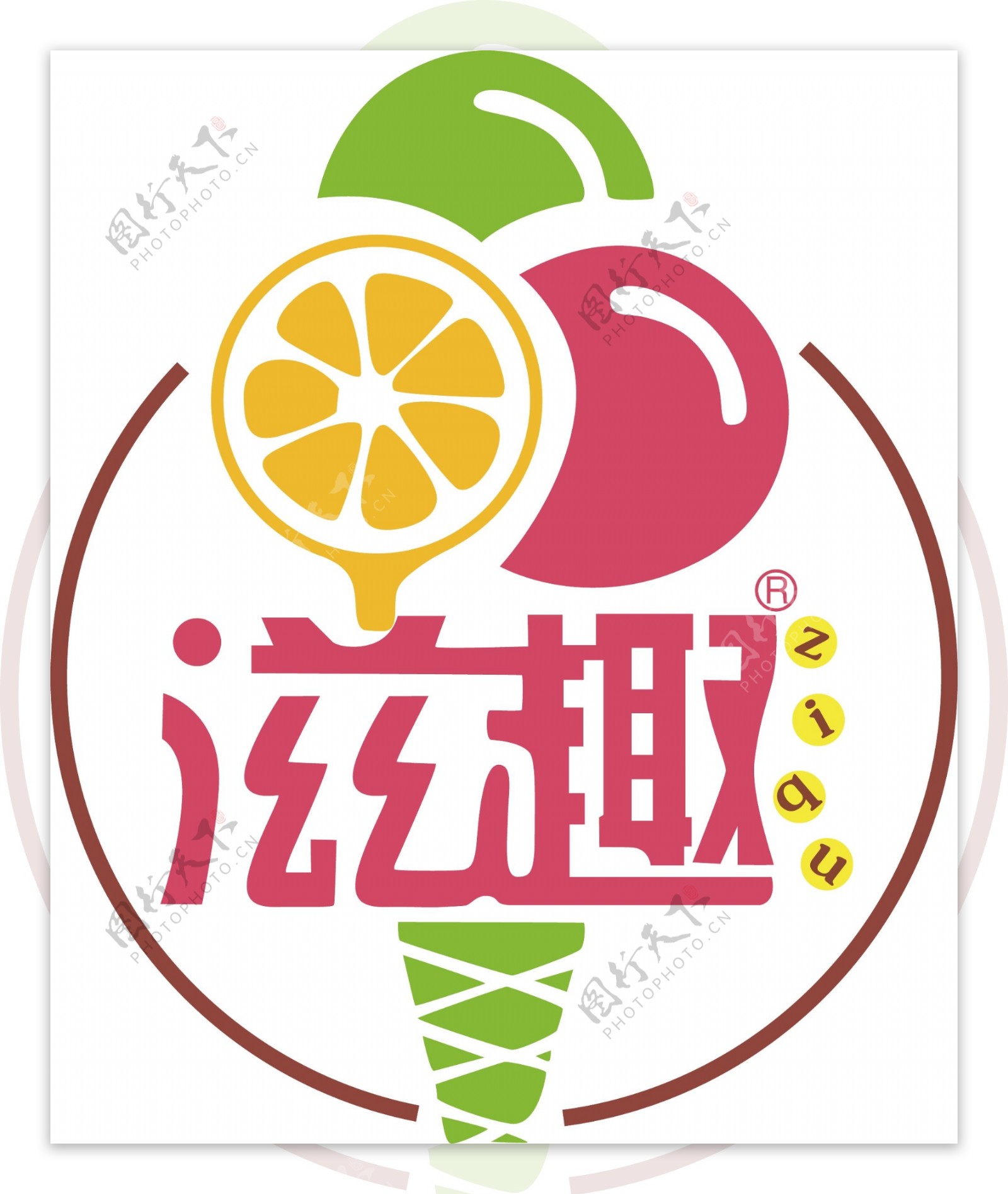 滋趣水果logo