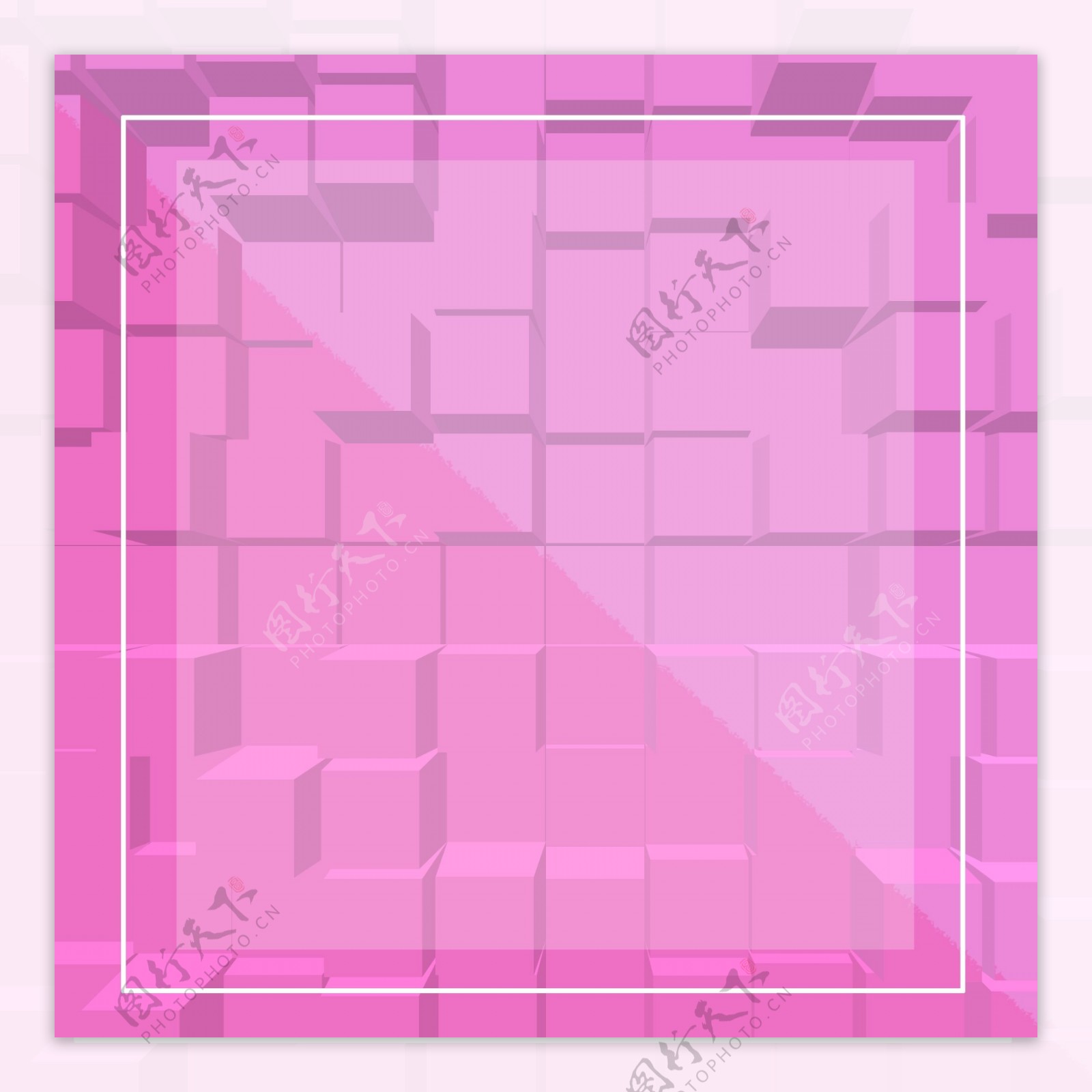 粉色小方块简单背景
