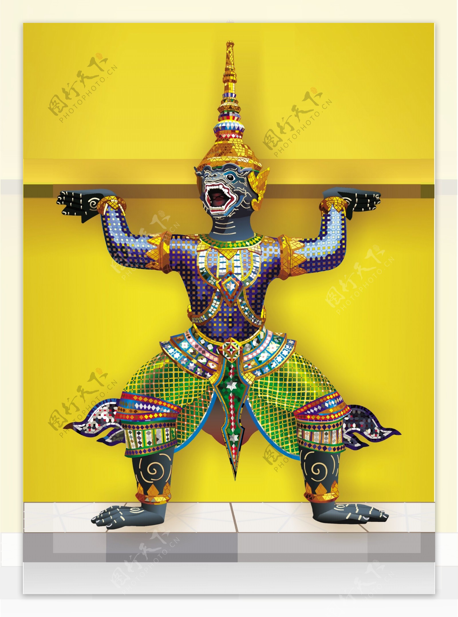 泰国神像哈努曼
