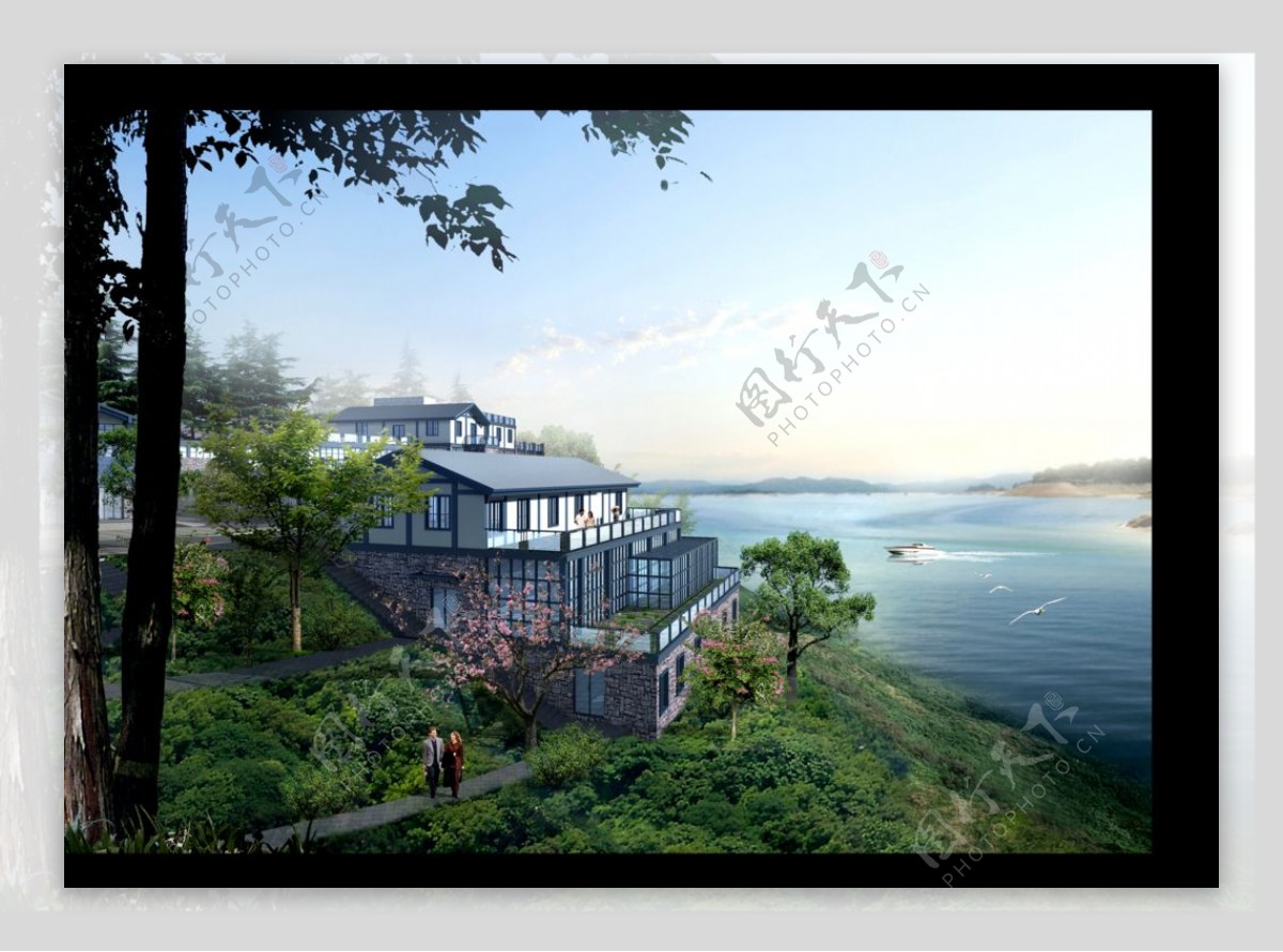 湖畔艇居 | 香港置地 · 天湖岛游艇独墅 - 天华建筑设计公司官网