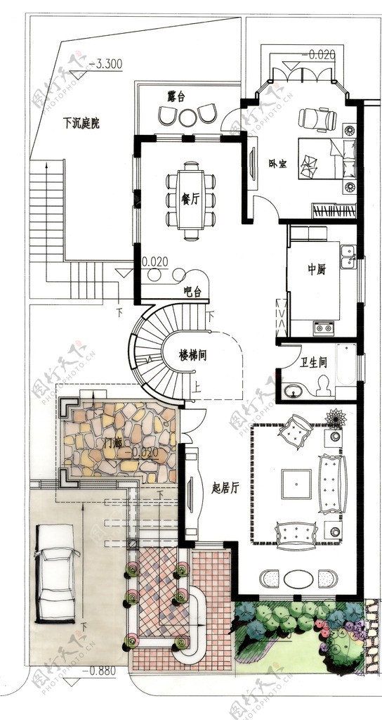 建筑手绘系列