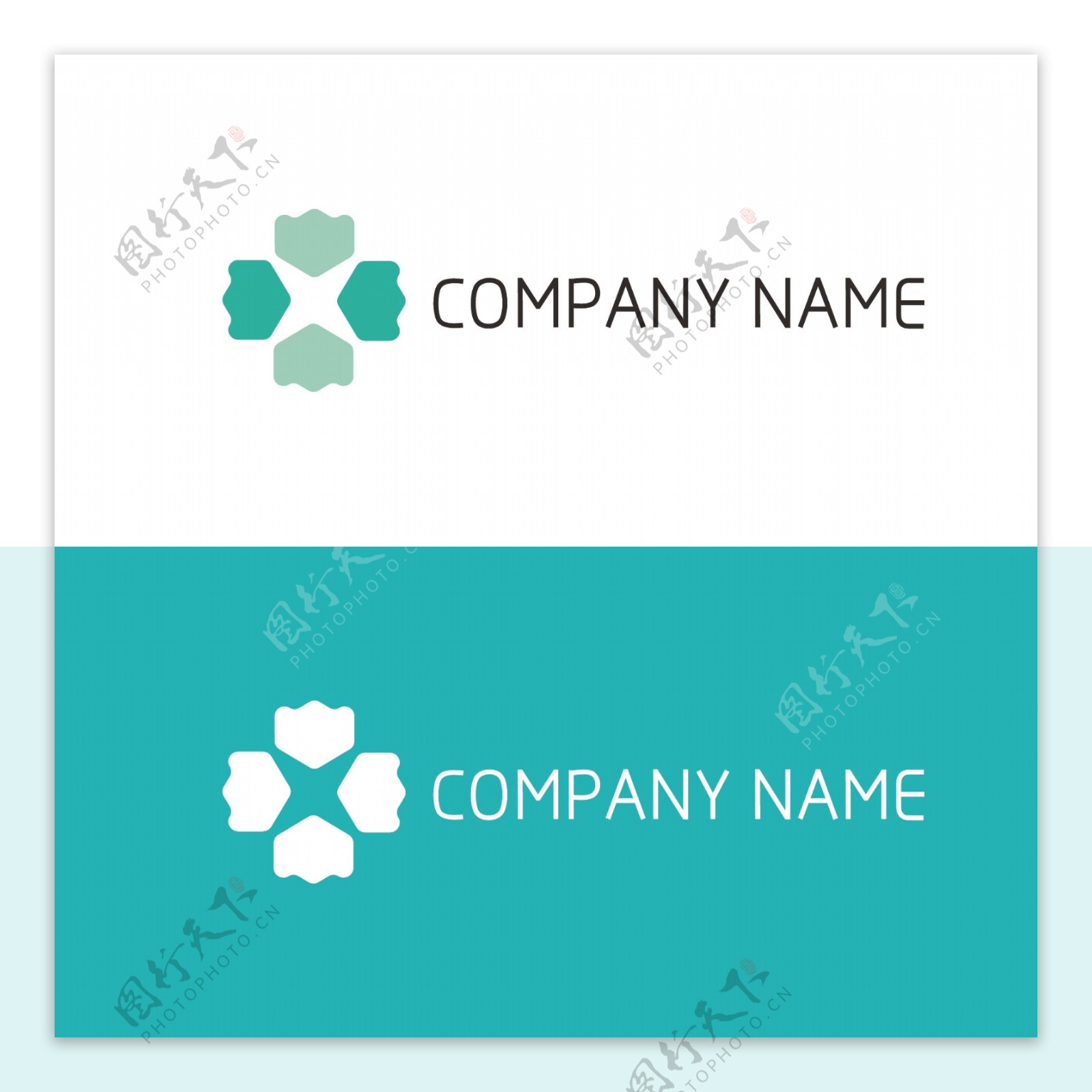 企业扁平化商标logo
