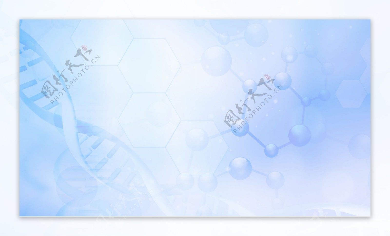 蓝色基因DNA医疗背景
