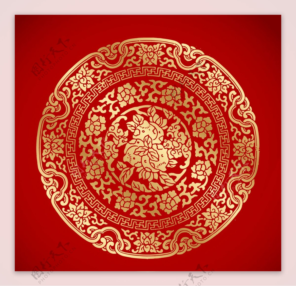 中式古典底纹