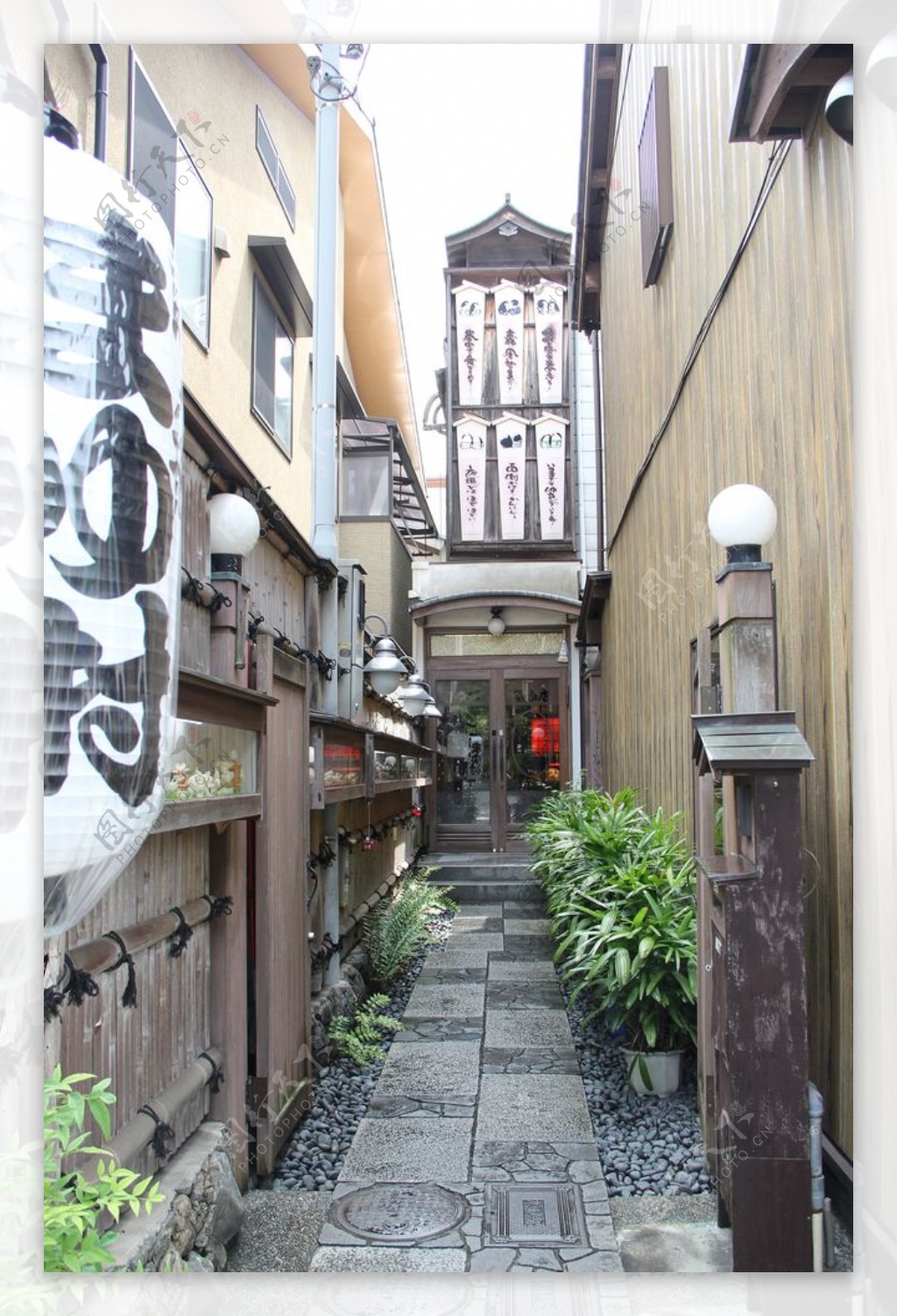 日本摄影素材复古小巷