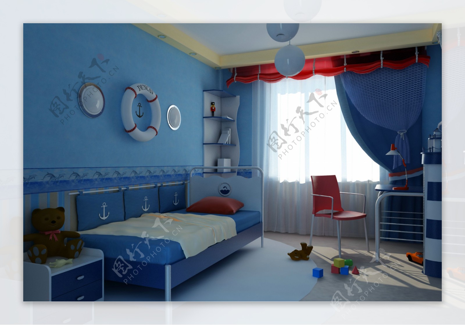 儿童卧室装修设计