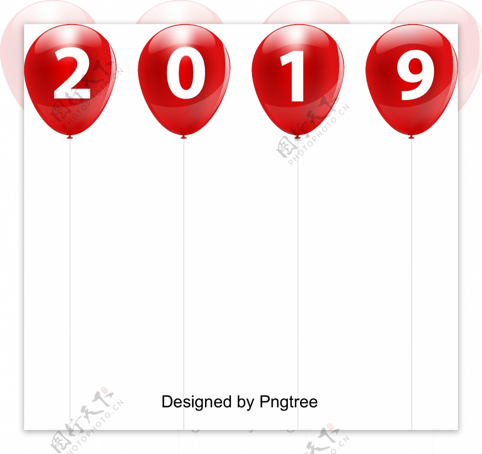 气球红色2019年