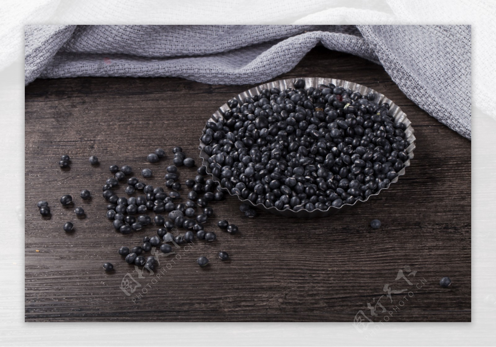 杂粮黑豆实物图摄影图1
