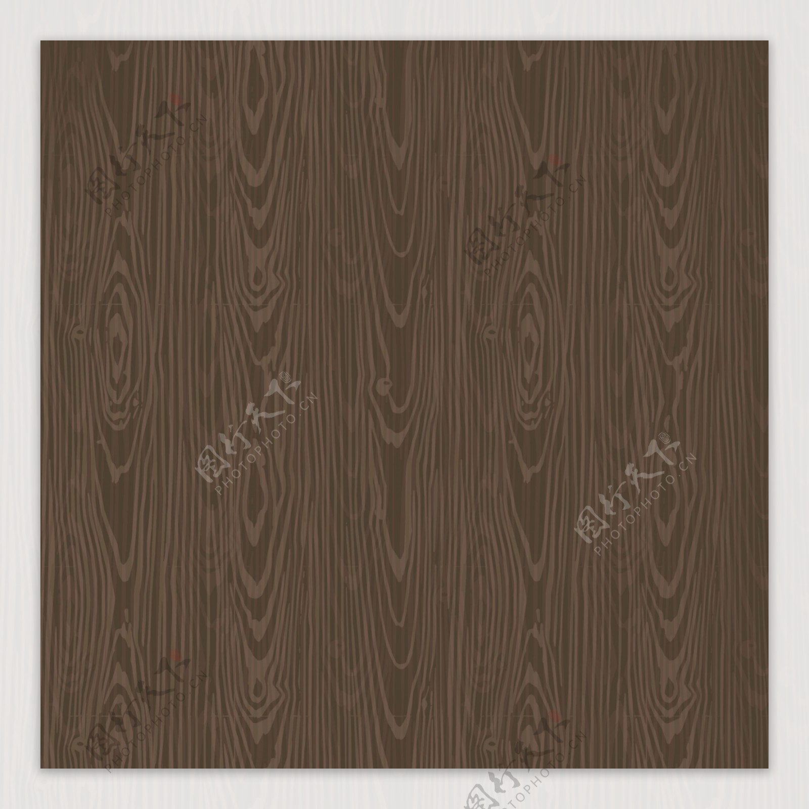 木板木纹纹理深棕色写实木条卡通简笔画简约勾线免扣