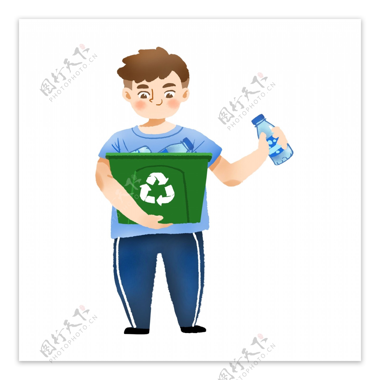 垃圾回收爱护环境