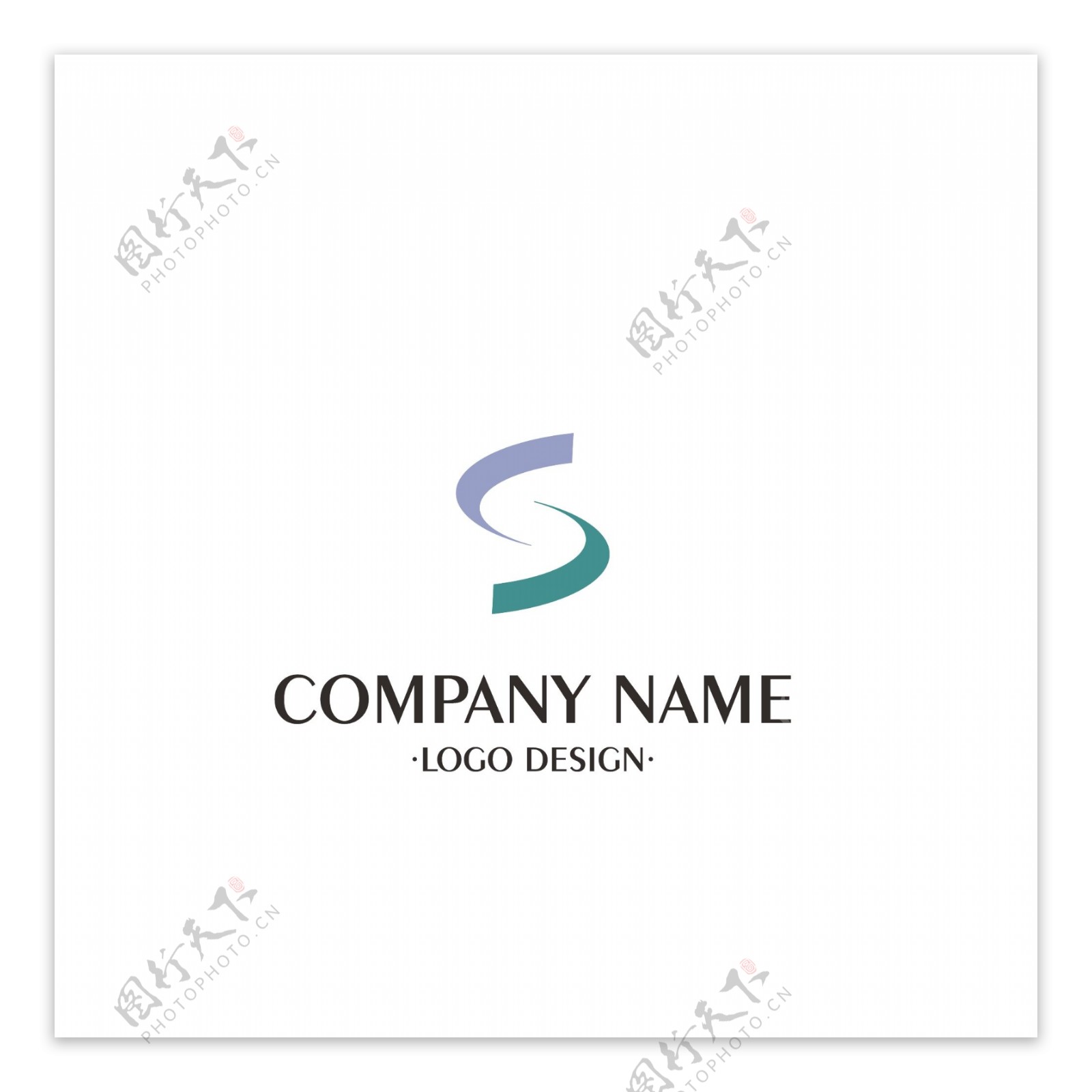 字母变形logo设计
