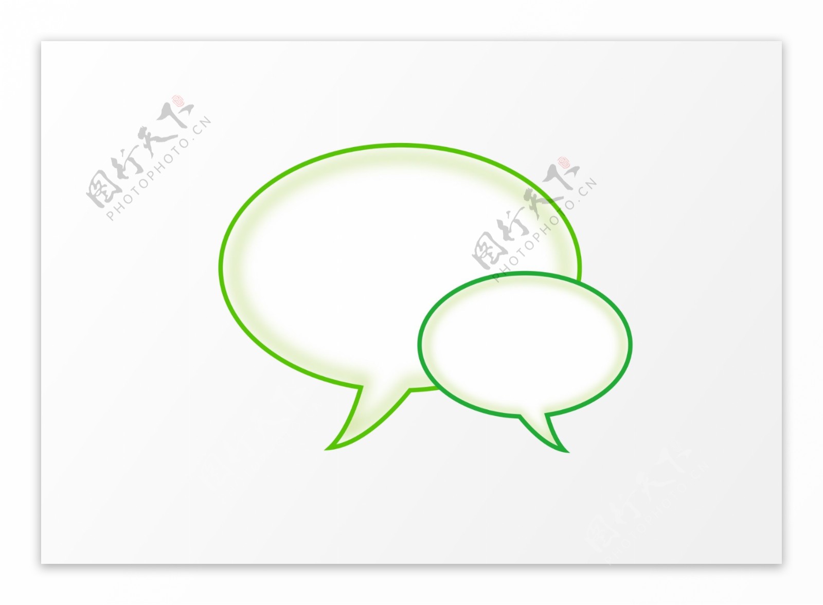 绿色对话框标题元素