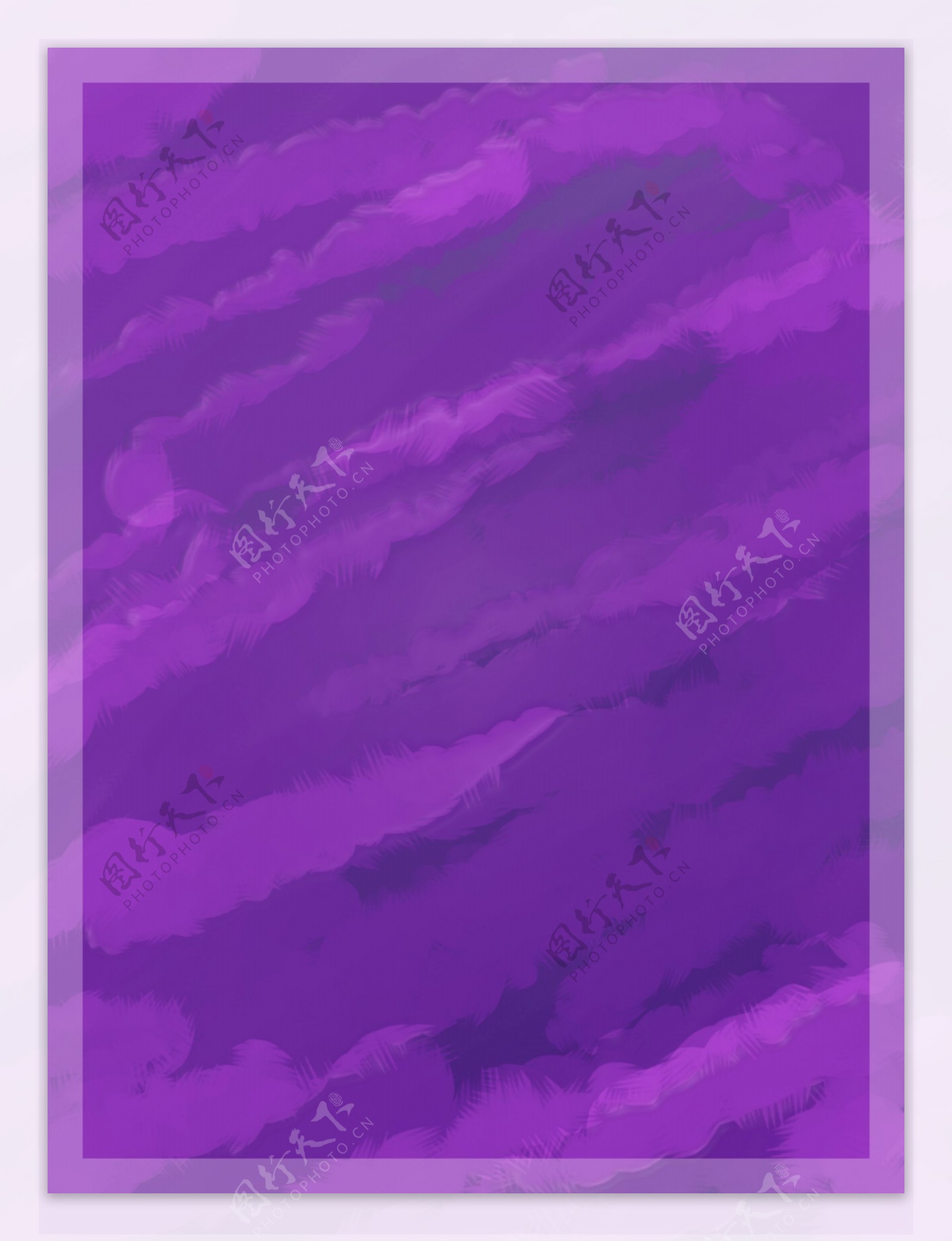 原创紫色渐变肌理海报背景