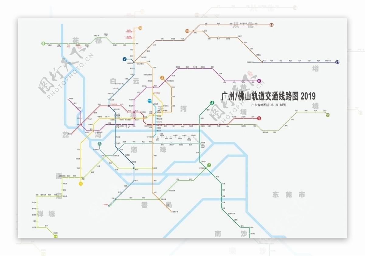 广州佛山地铁线路示意图非官方
