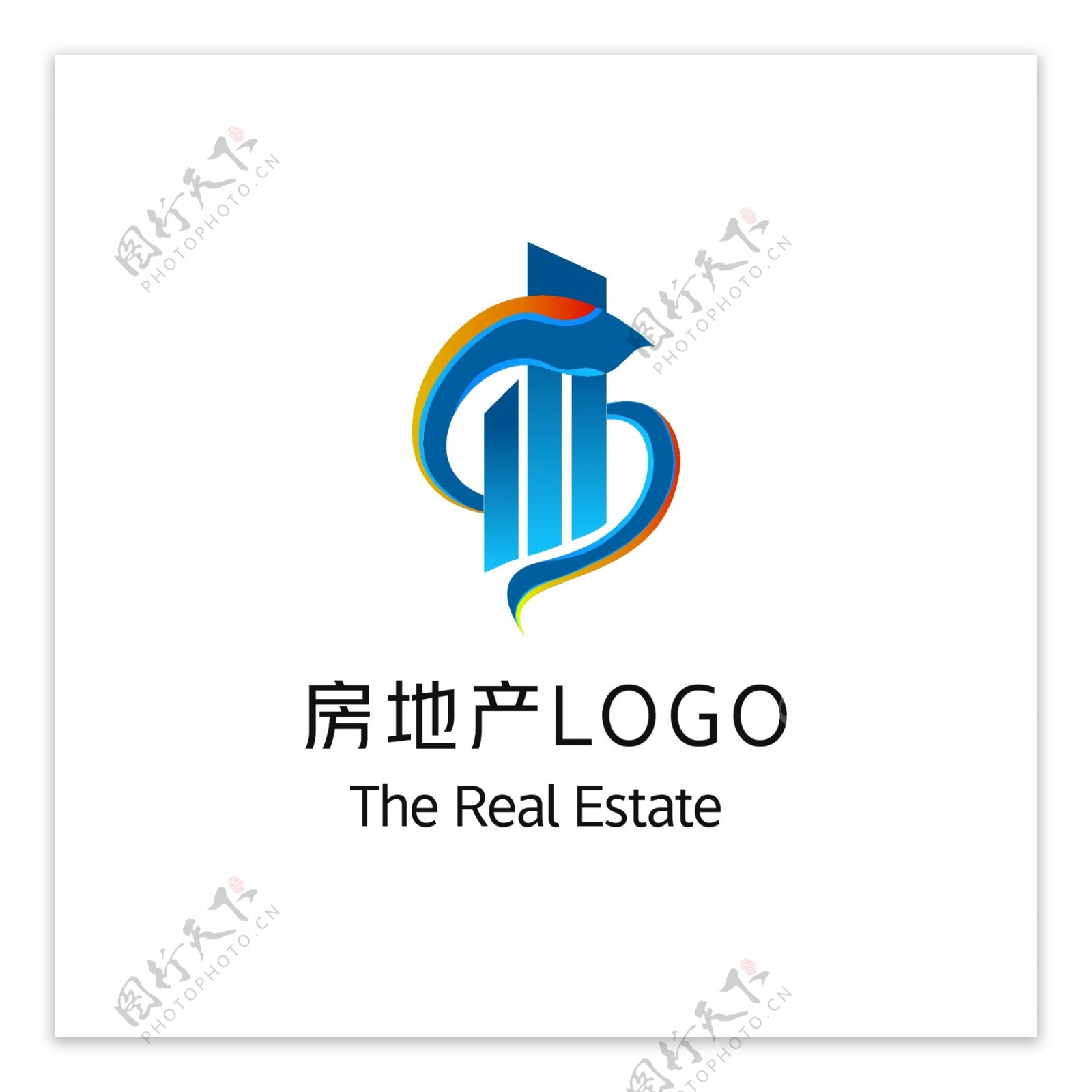 房地产商务建筑行业模板LOGO
