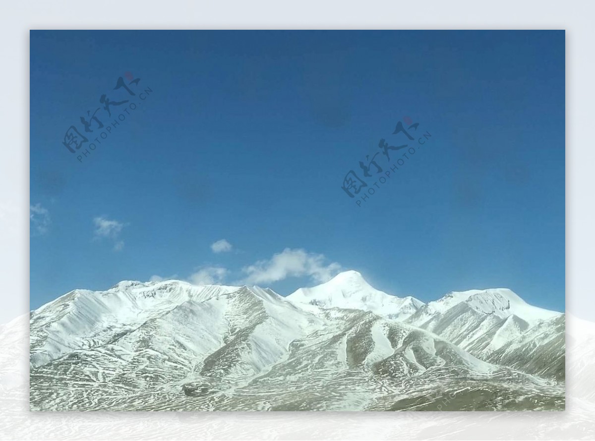 高原雪山