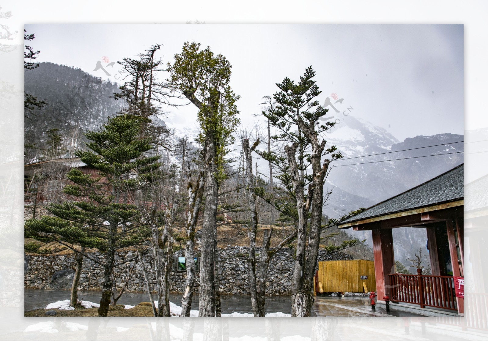 雪峰雪景自然风光32