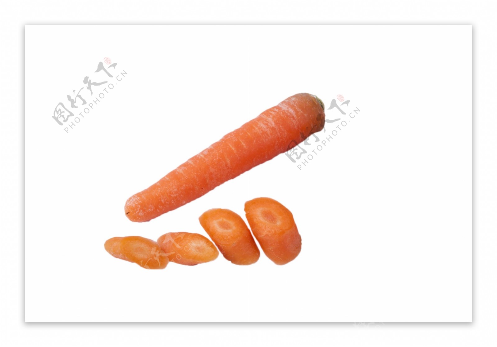 胡萝卜黄色美味蔬菜