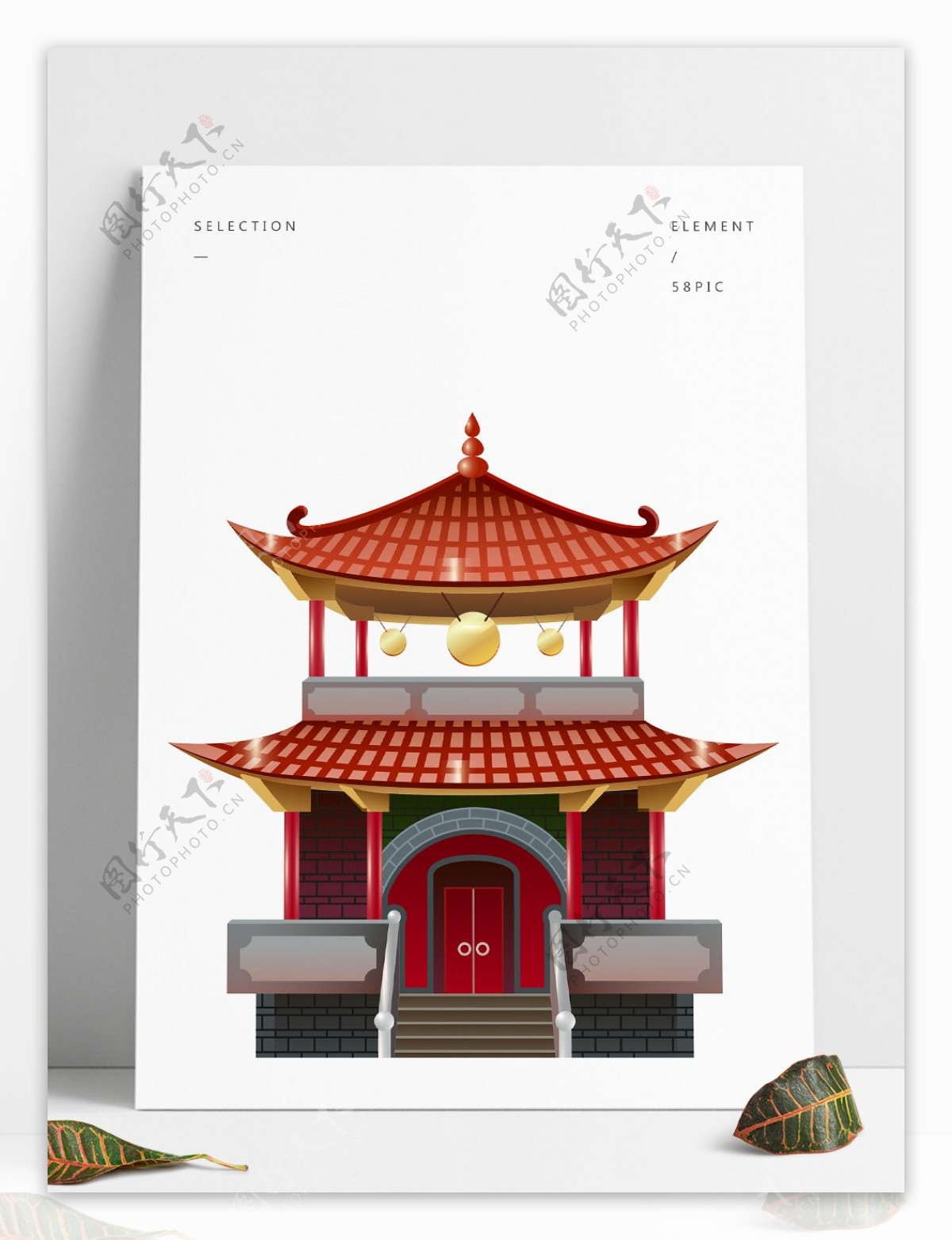 中国古代建筑塔庙仿古建筑