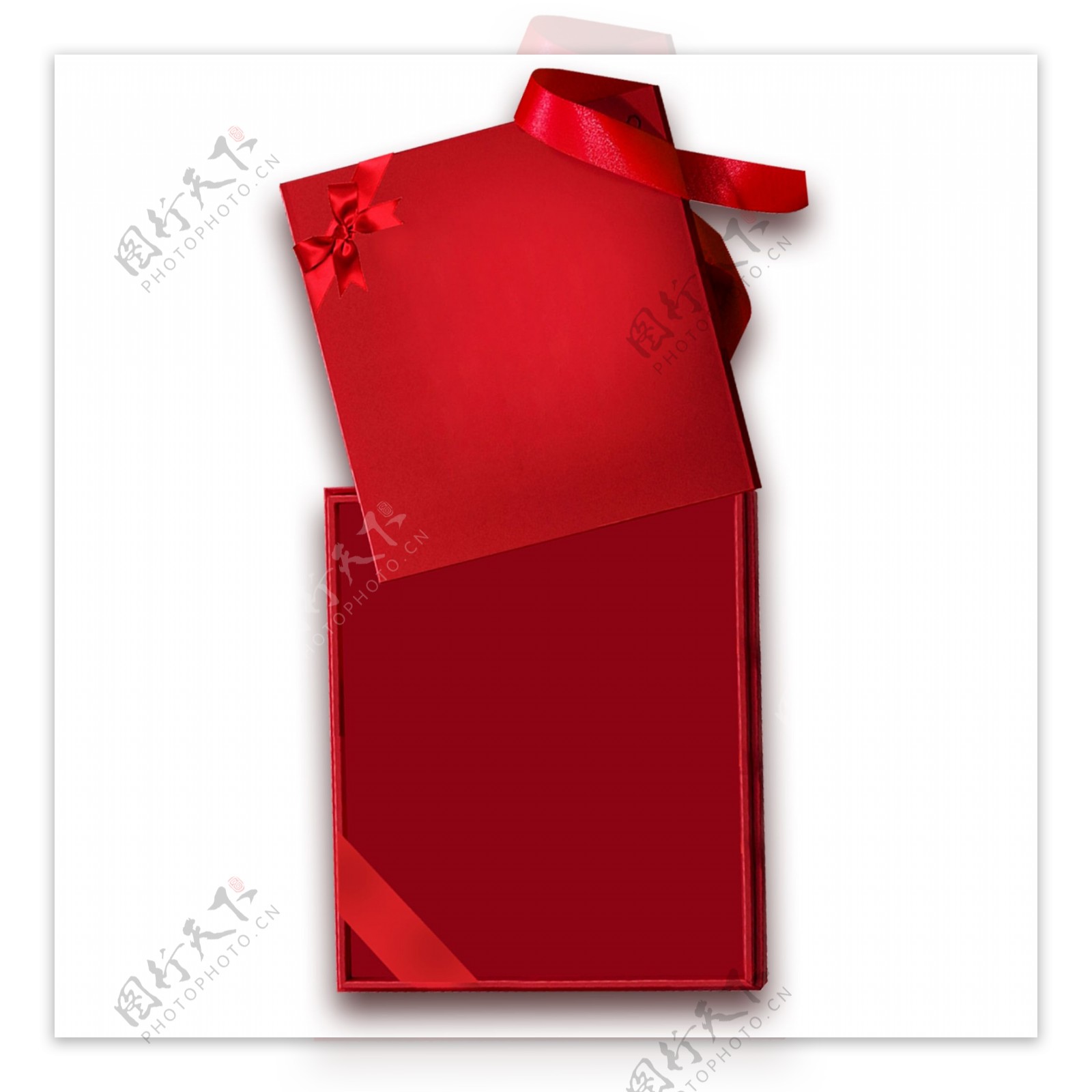 红色礼物盒装饰素材