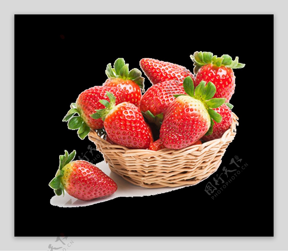 一箩筐草莓