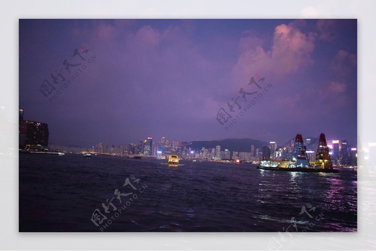 香港海上风景