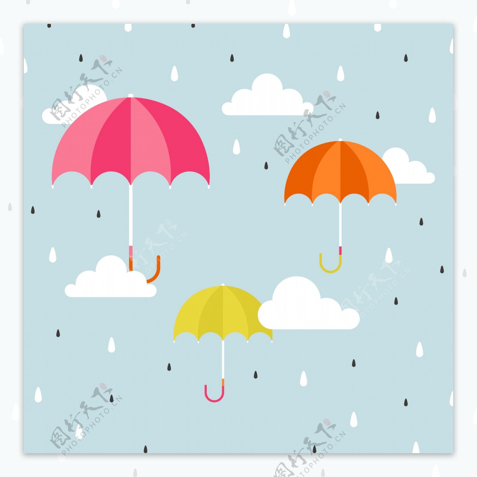 批发超可爱卡通创意儿童雨伞 动物造型 广告伞耳朵伞-阿里巴巴