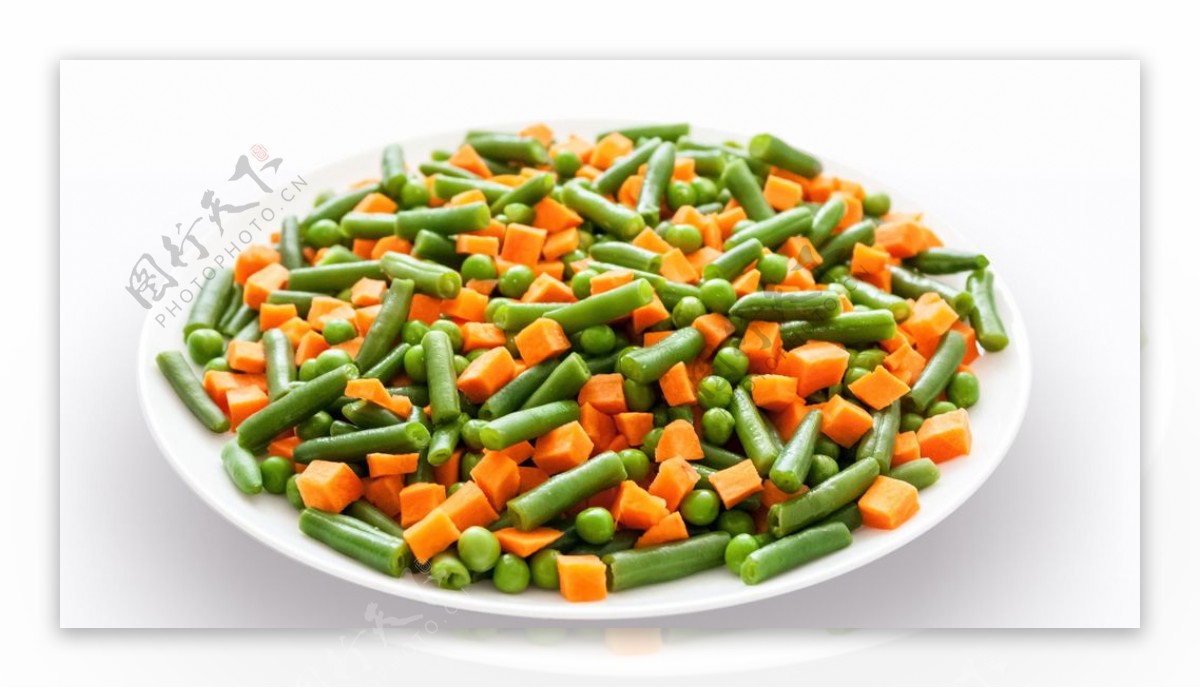 美味的蔬菜沙拉摄影美图