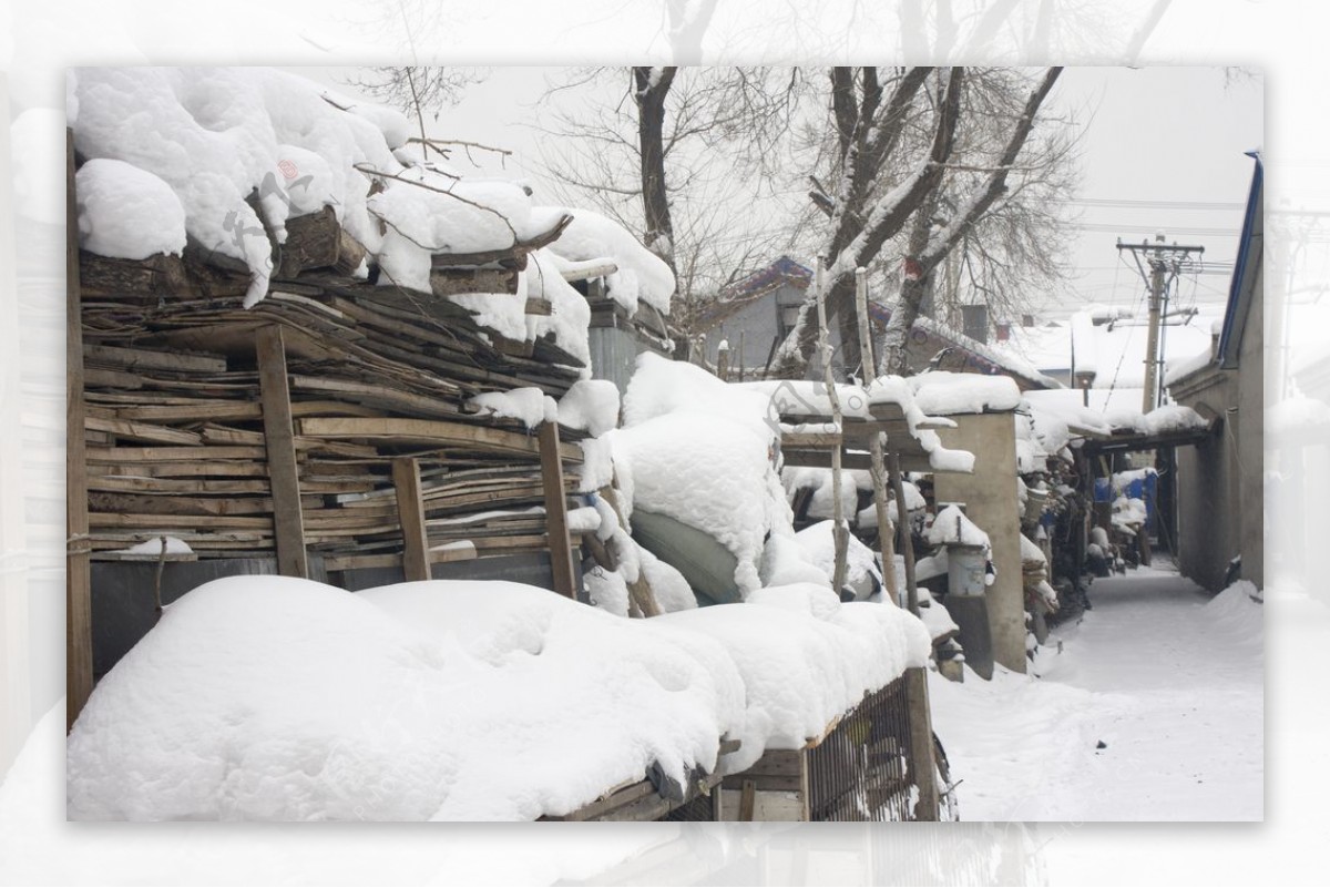 雪景乡下