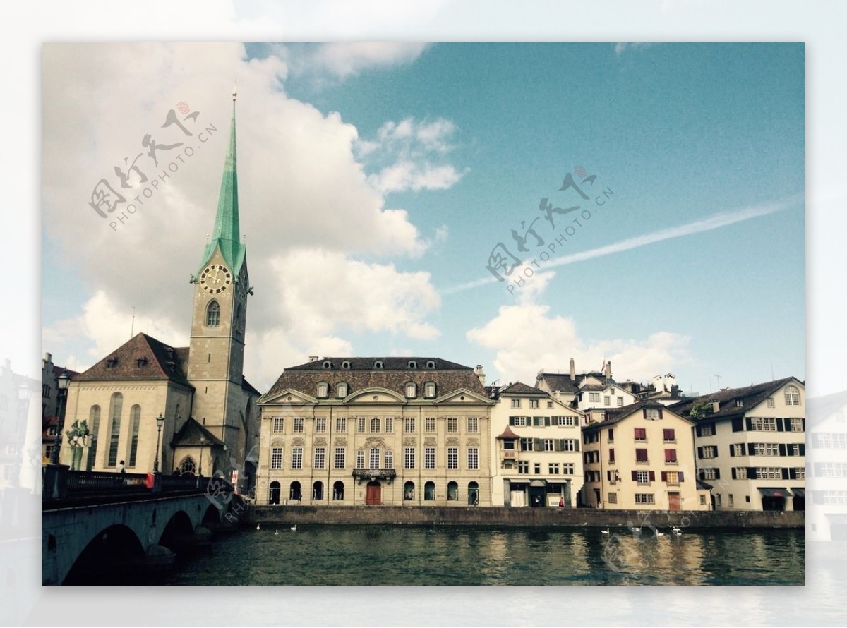 瑞士苏黎世风光摄影