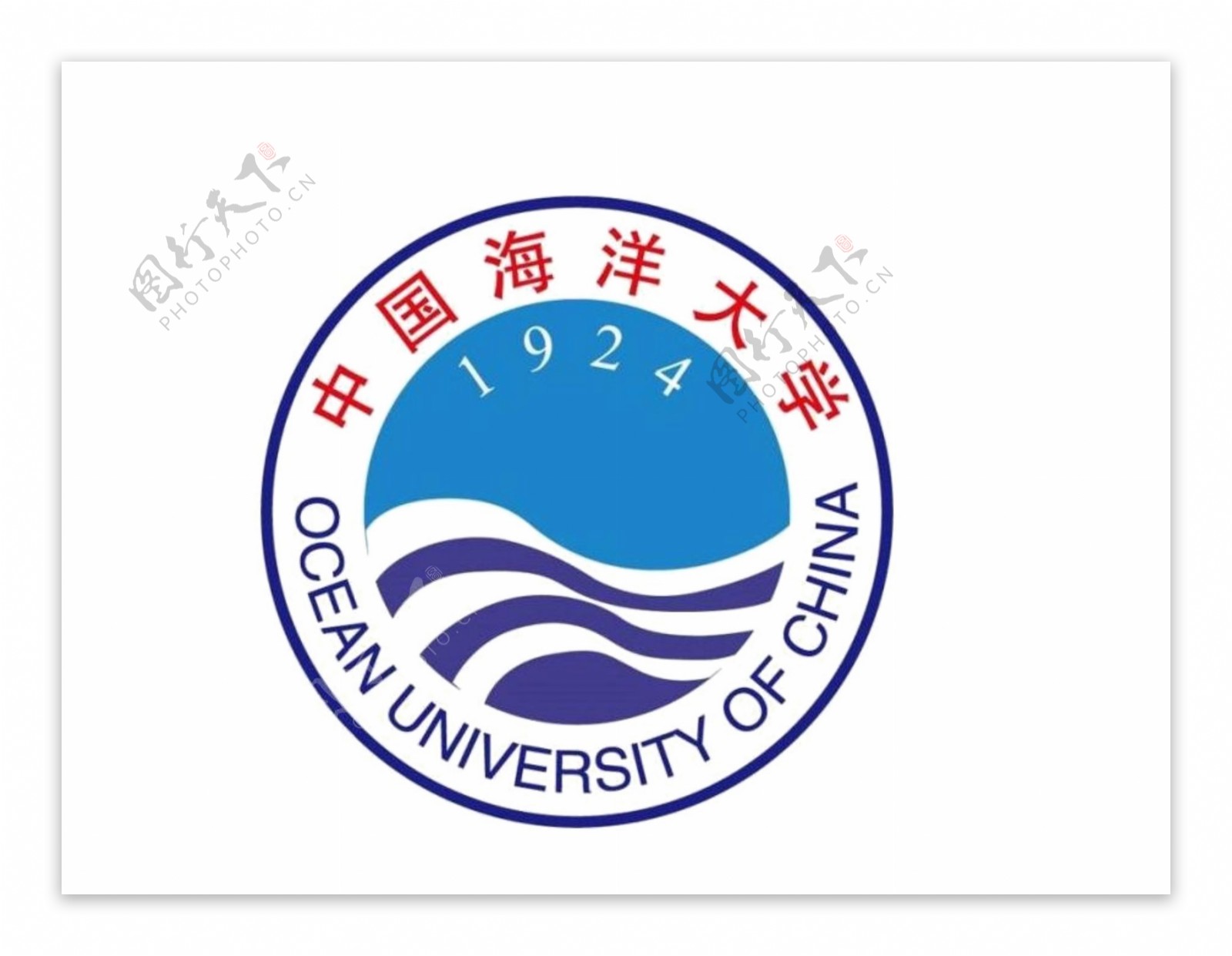 中国海洋大学校徽logo