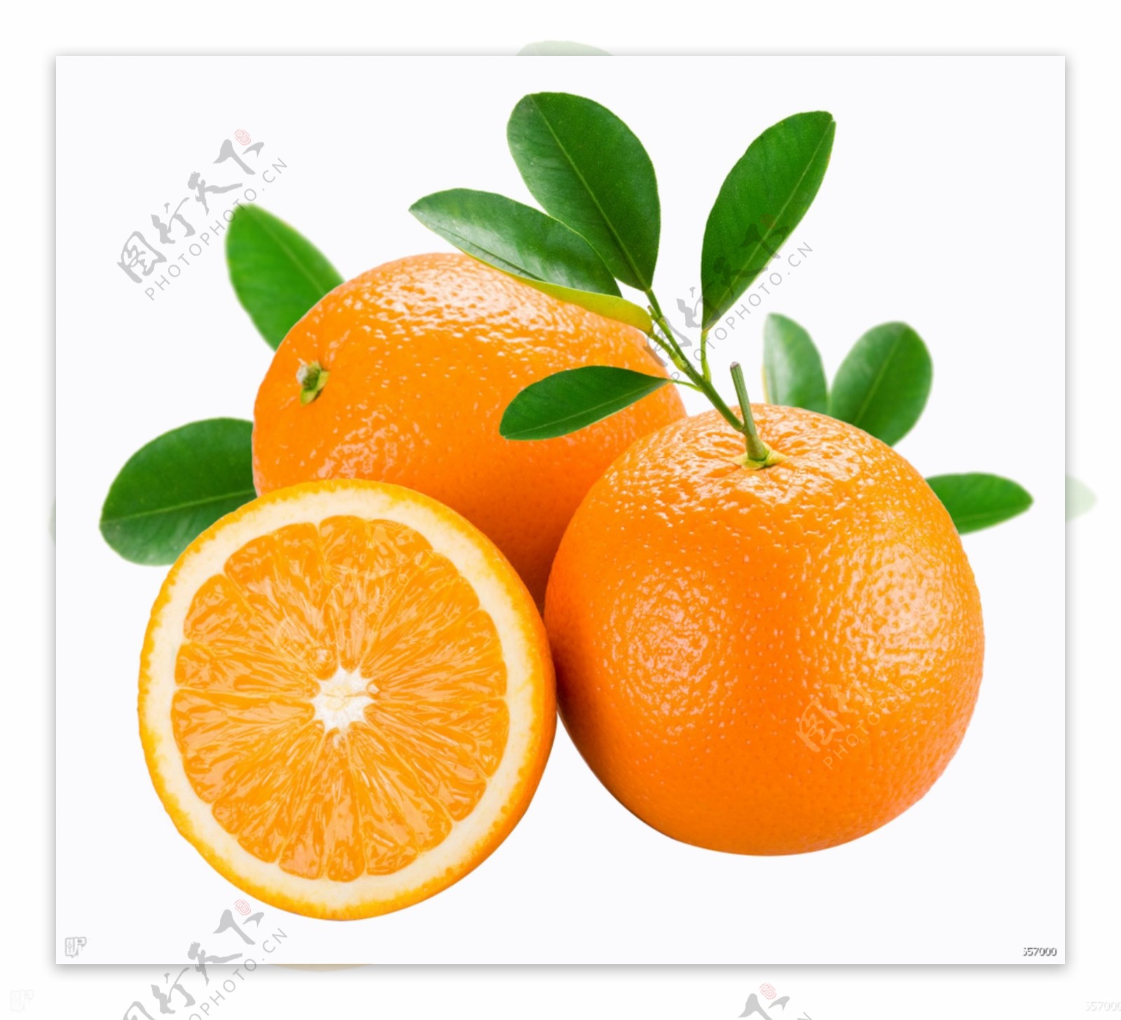新鲜橙子橙汁健康水果