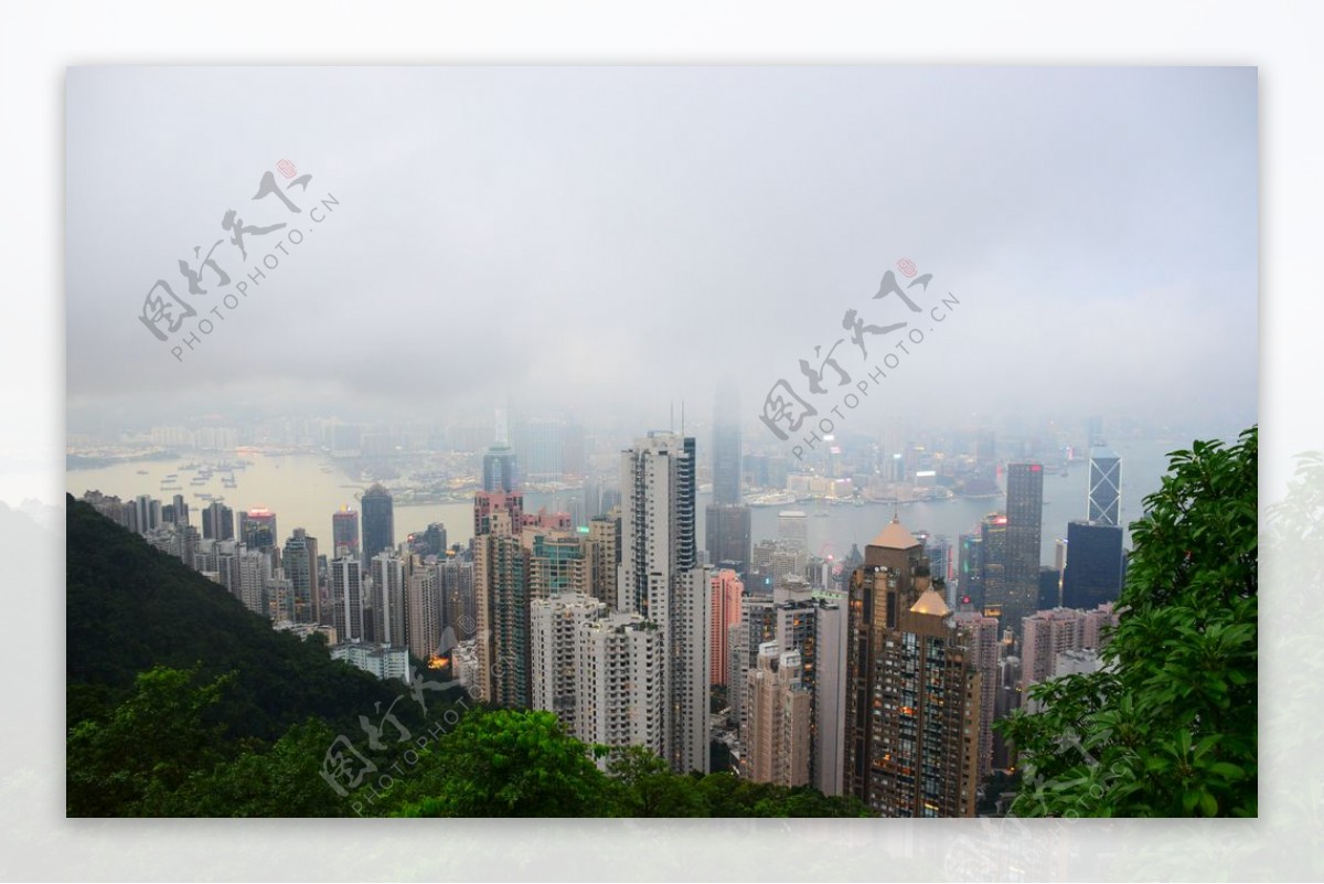 香港城市土地中国结构