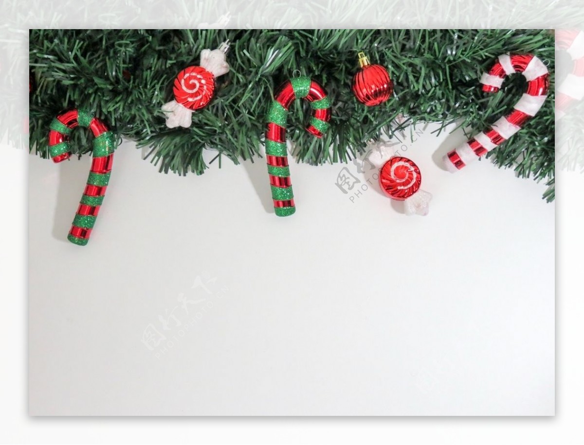 圣诞节圣诞树装饰边框