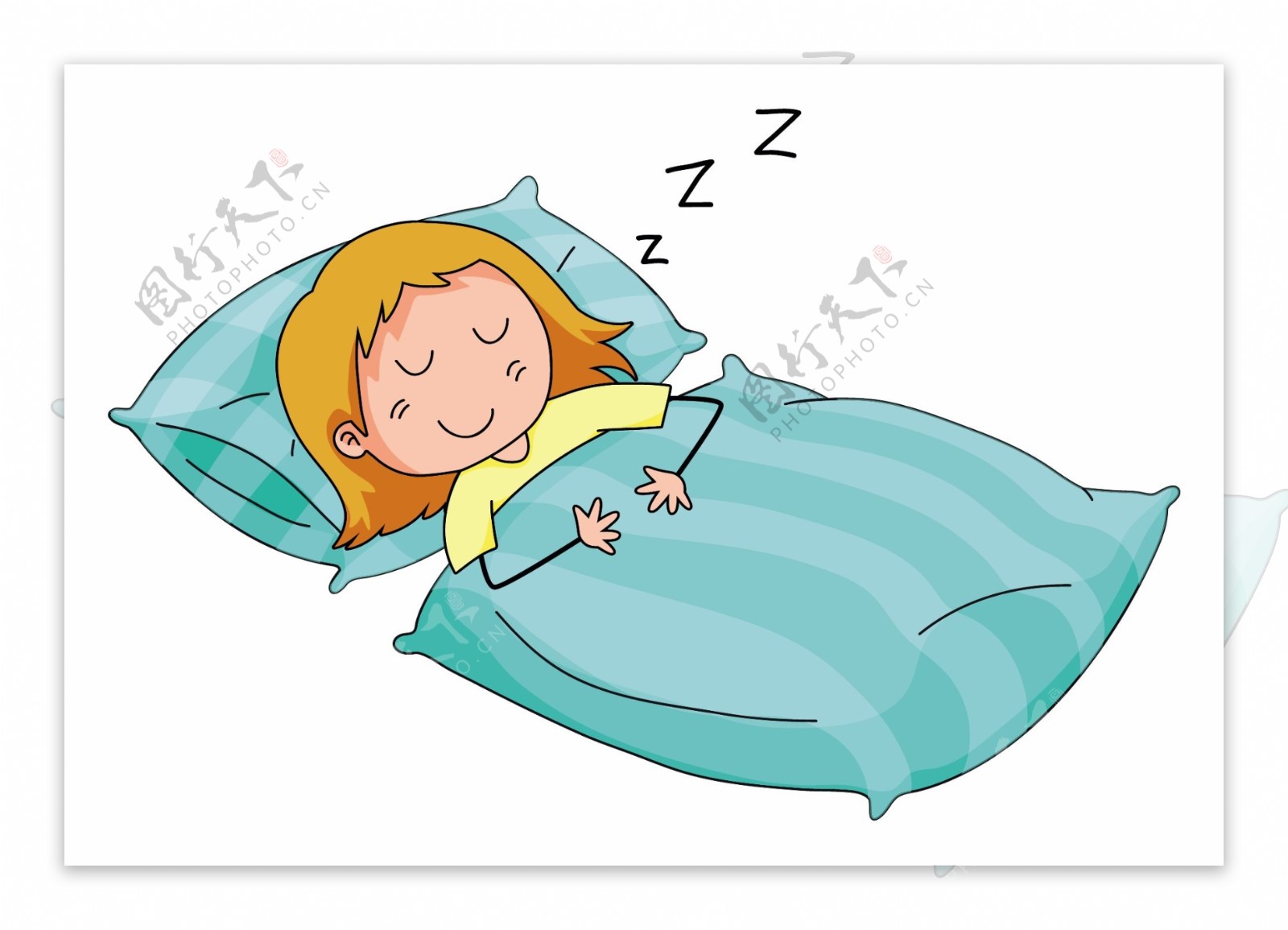 睡觉照片卡通图片_睡觉的卡通图片可爱_微信公众号文章