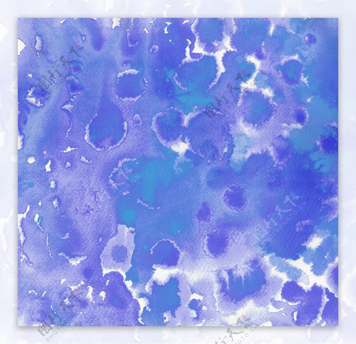 紫罗兰色水粉贴图