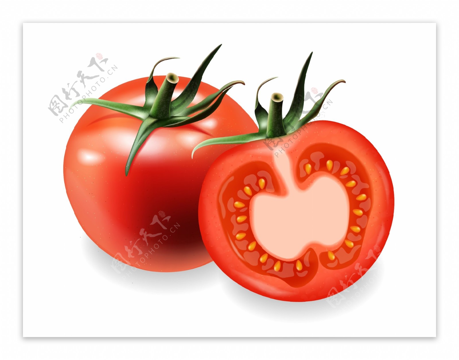 番茄汤广告西红柿制品