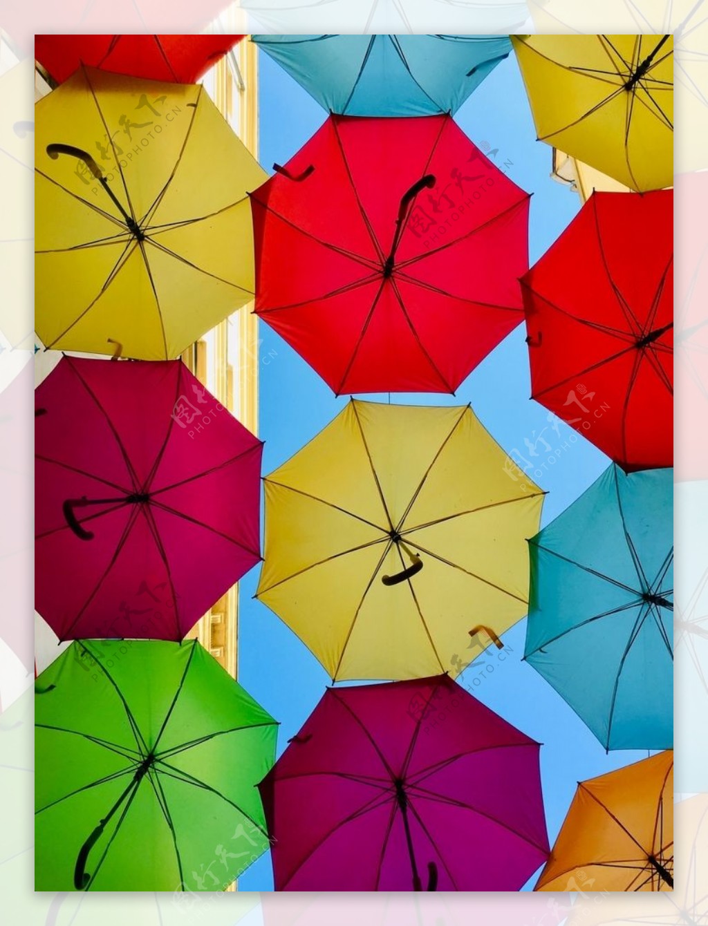 雨伞走廊