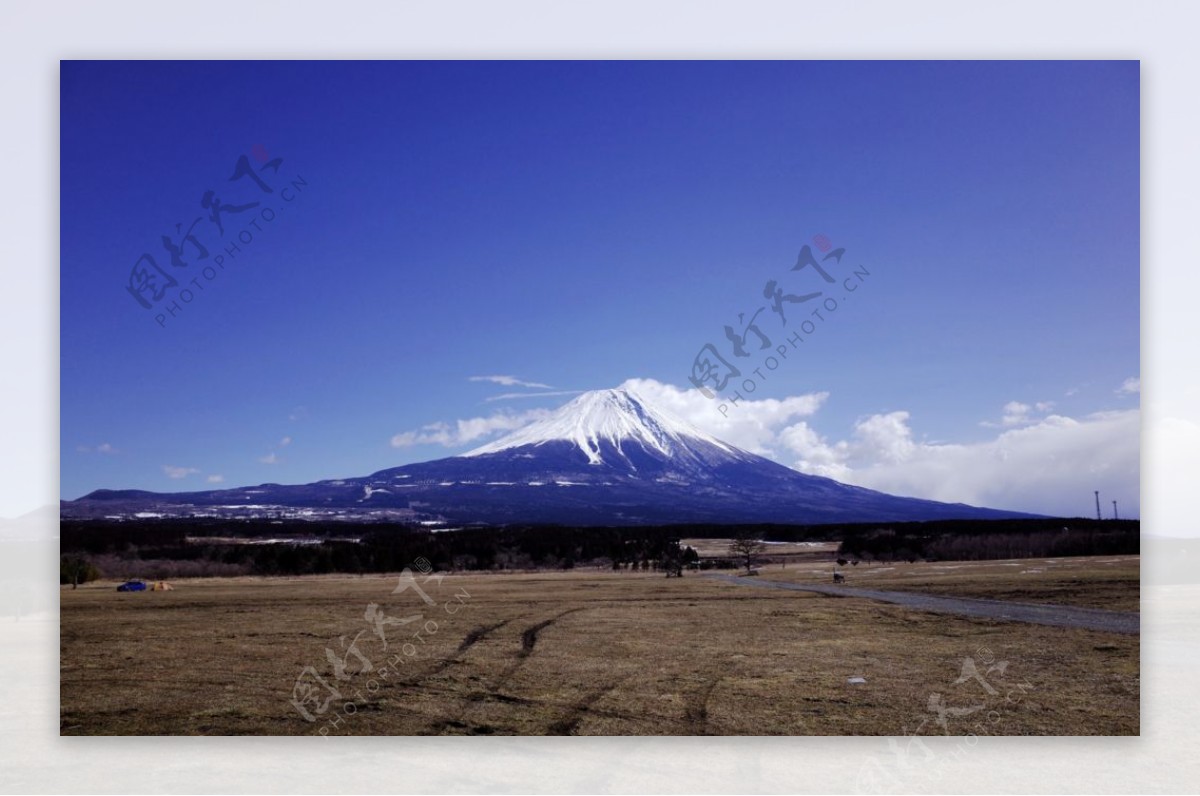 日本富士山风光