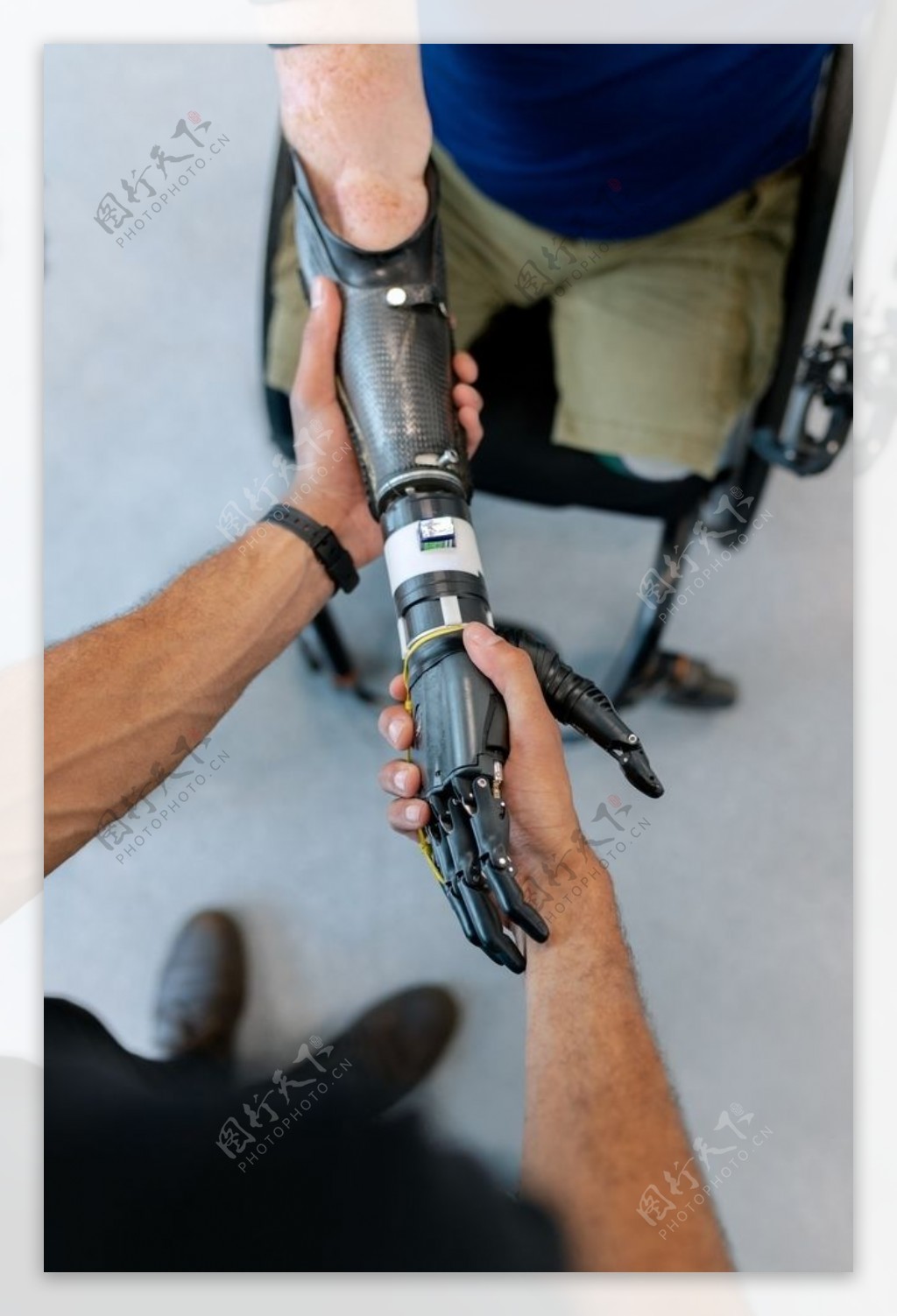 机器手臂科技未来机械背景素材