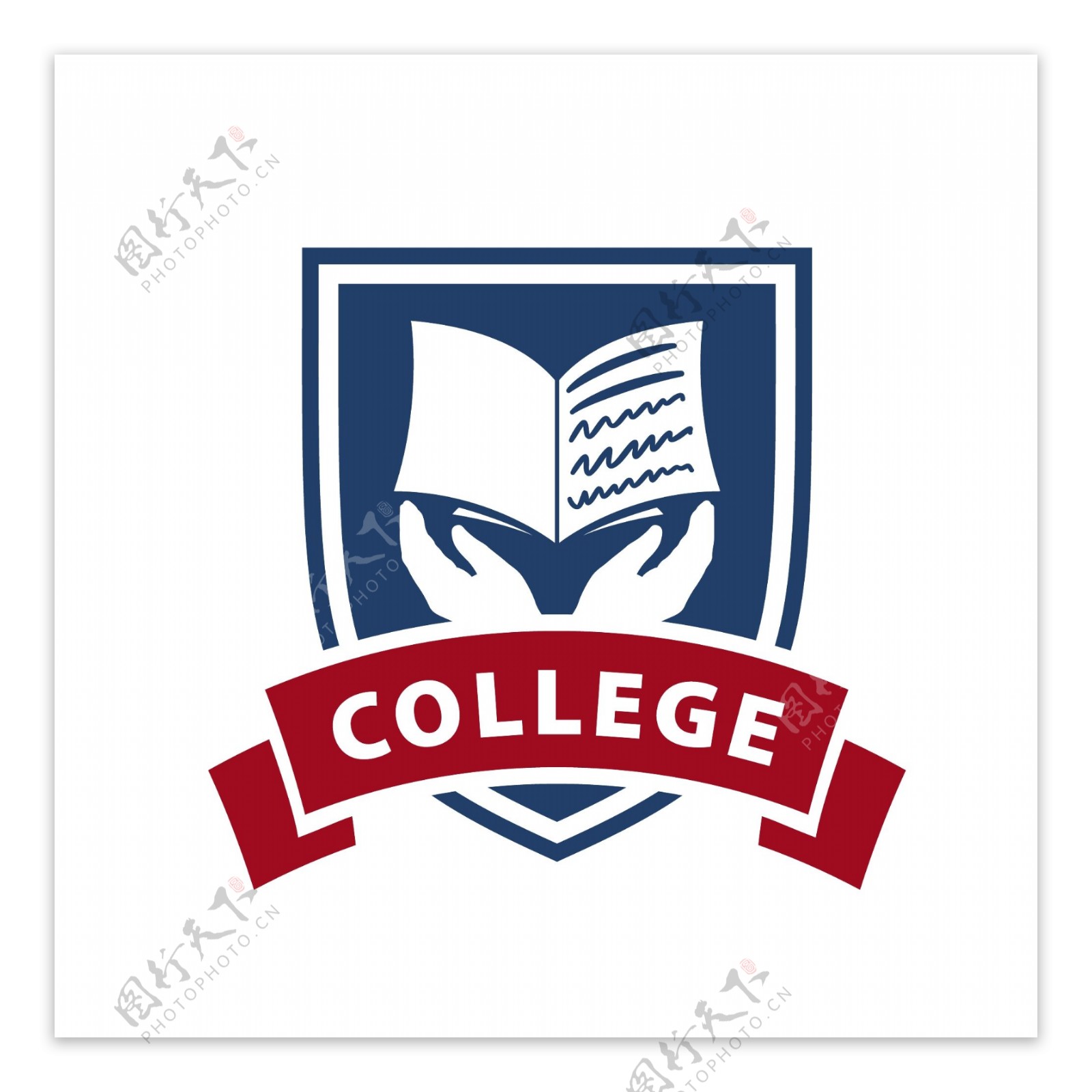 学校logo