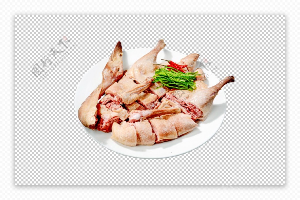 烤鸭美食食材餐饮海报素材
