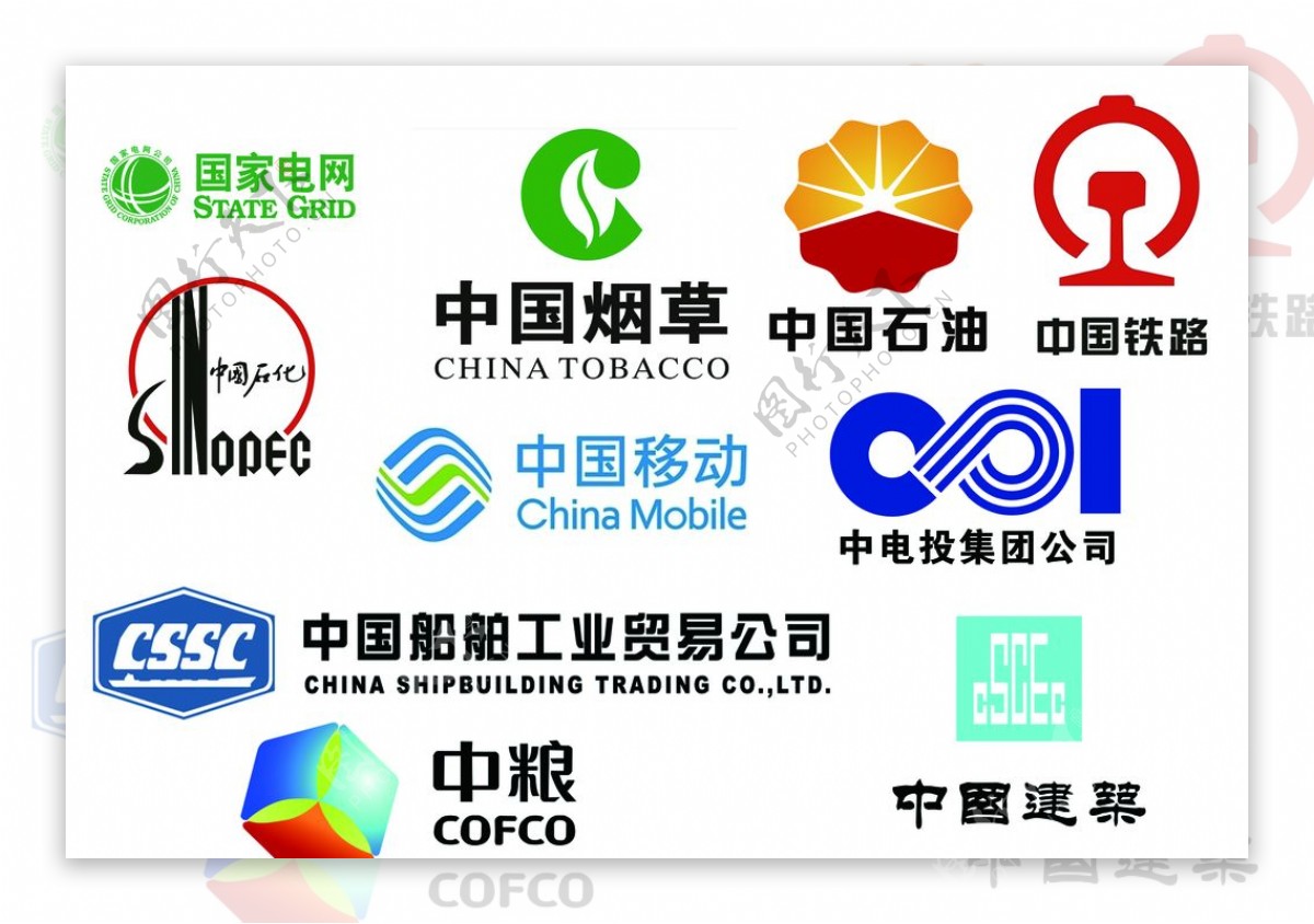 中国知名国企logo